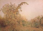 John William North,ARA,RWS The Old Pear Tree (mk46) oil on canvas